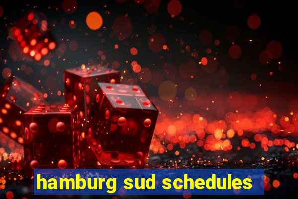 hamburg sud schedules